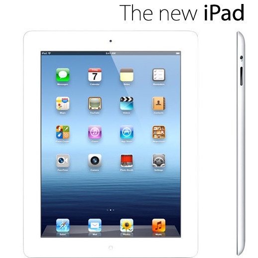 Apple iPad 3, 16GB, Wi-Fi, bílá, Třída C – použité s DPH, záruka 12 měsíců Apple iPad 3, 16GB, Wi-Fi, bílá, Třída C – použité s DPH, záruka 12 měsíců