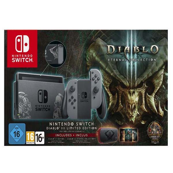 Nintendo Switch (Diablo Limited Edition)-BAZAR (použité zboží, smluvní záruka 12 měsíců)