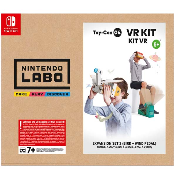 Nintendo Switch Labo VR Kit rozšiřující sada 2 (pták + pedál)