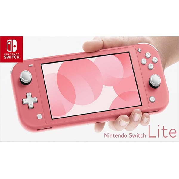 Nintendo Switch Lite, coral - BAZAR (použité zboží)