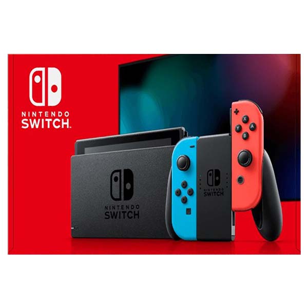 Nintendo Switch, neon-BAZAR (použité zboží, smluvní záruka 12 měsíců)