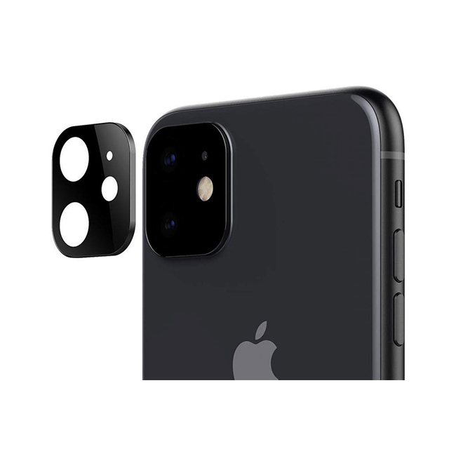 Dárek - 
Ochranné sklo Devátá na fotoaparát pro Apple iPhone 11, black v ceně 129,- Kč