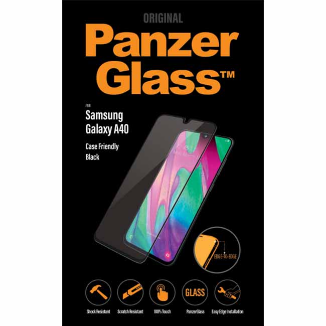 
Ochranné temperované sklo PanzerGlass Case Friendly pro Samsung Galaxy A40-A405F