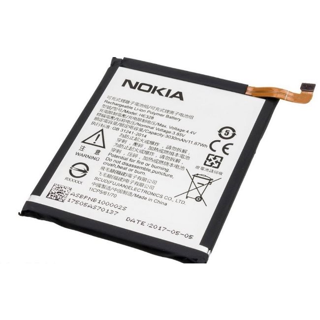 Originální baterie pro Nokia 8 (3030mAh)