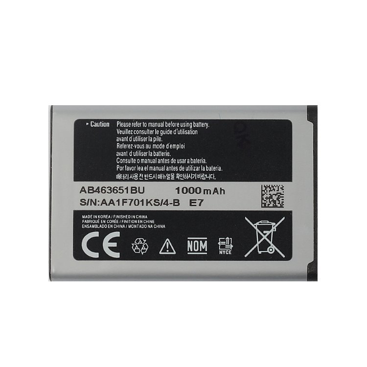 Originální baterie pro Samsung C3780 a C6112 Duos, (1000mAh) Originální baterie pro Samsung C3780 a C6112 Duos, (1000mAh)