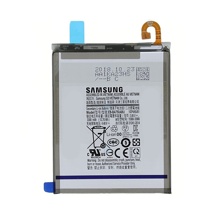 Originální baterie pro Samsung Galaxy A7 2018-A750F (3300 mAh)