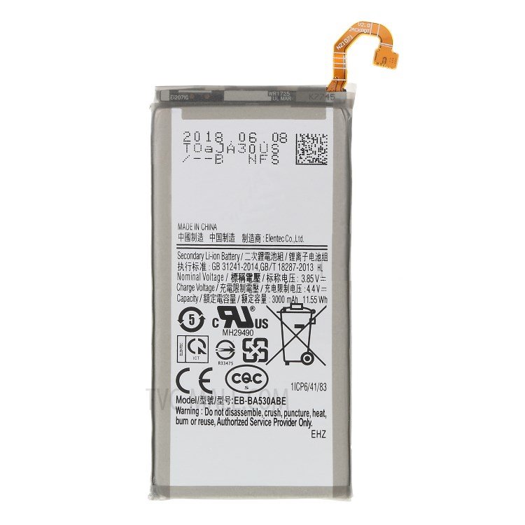 Originální baterie pro Samsung Galaxy A8 2018-A530F (3000mAh) Originální baterie pro Samsung Galaxy A8 2018-A530F (3000mAh)