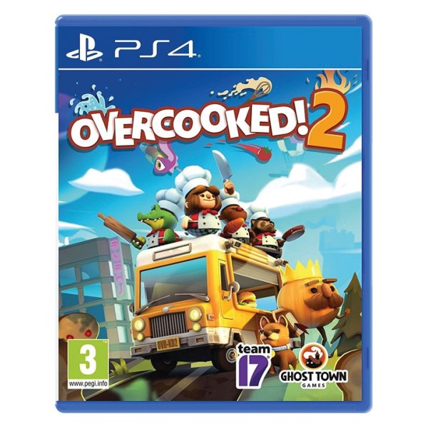 Overcooked 2[PS4]-BAZAR (použité zboží)