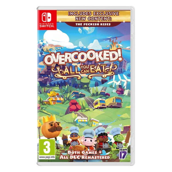 Overcooked! All You Can Eat [NSW] - BAZAR (použité zboží)