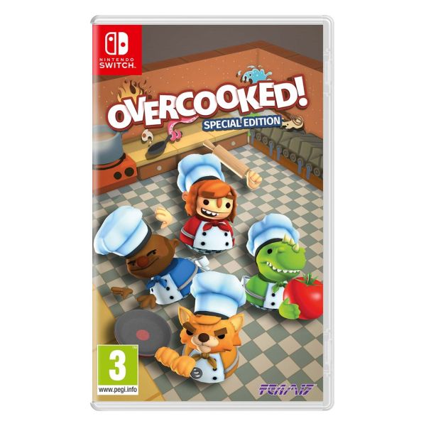 Overcooked (Special Edition)[NSW]-BAZAR (použité zboží)