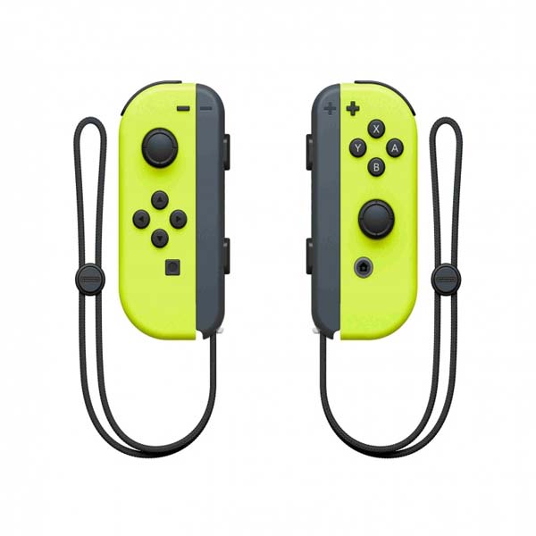 Ovladače Nintendo Joy-Con Pair, neonově žluté