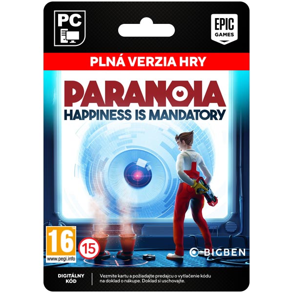 Paranoia: Happiness is Mandatory [Epic Store]