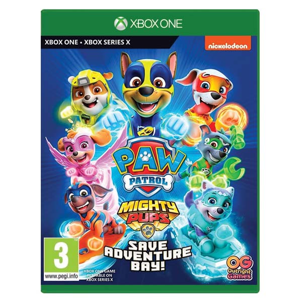 PAW Patrol: Mighty Pups Save Adventure Bay XBOX ONE