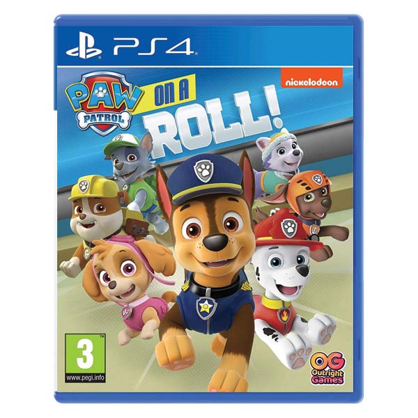 Paw Patrol: On a roll! 
 [PS4]-BAZAR (použité zboží)