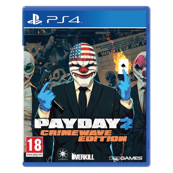 Payday 2 (Crimewave Edition)[PS4]-BAZAR (použité zboží)