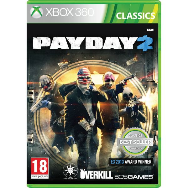 Payday 2 XBOX 360-BAZAR (použité zboží)