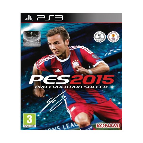 PES 2015: Pro Evolution Soccer [PS3] - BAZAR (použité zboží)