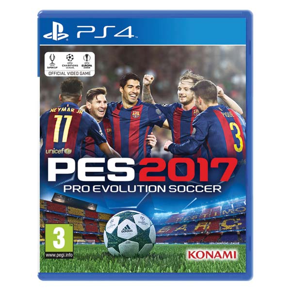 PES 2017: Pro Evolution Soccer[PS4]-BAZAR (použité zboží)