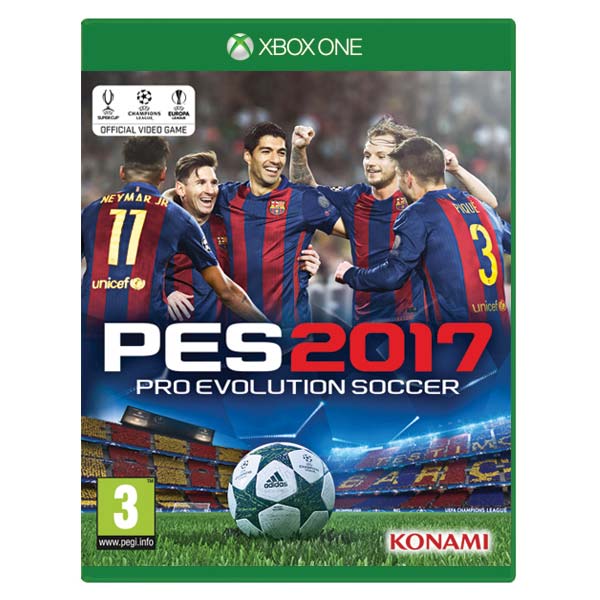 PES 2017: Pro Evolution Soccer[XBOX ONE]-BAZAR (použité zboží)