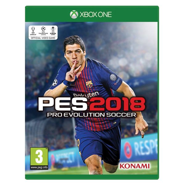 PES 2018: Pro Evolution Soccer[XBOX ONE]-BAZAR (použité zboží)