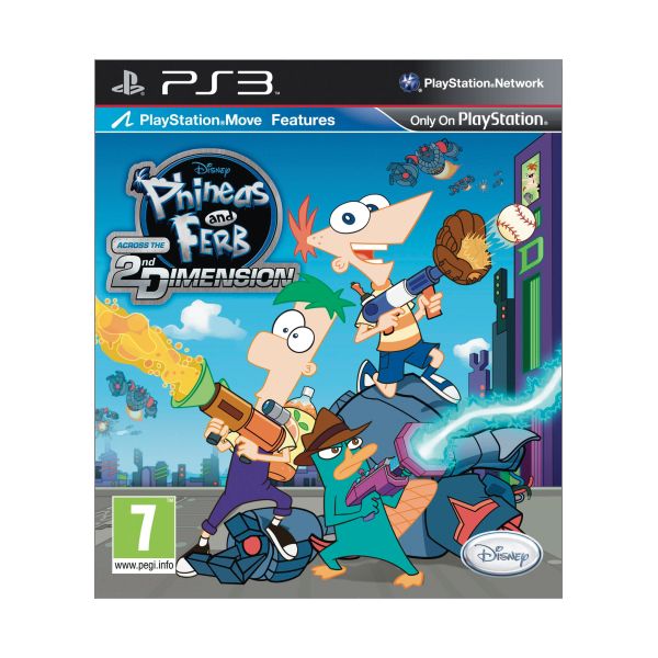 Phineas and Ferb: Across the 2nd Dimension [PS3] - BAZAR (použité zboží)