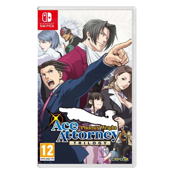 Phoenix Wright: Ace Attorney Trilogy [NSW] - BAZAR (použité zboží)