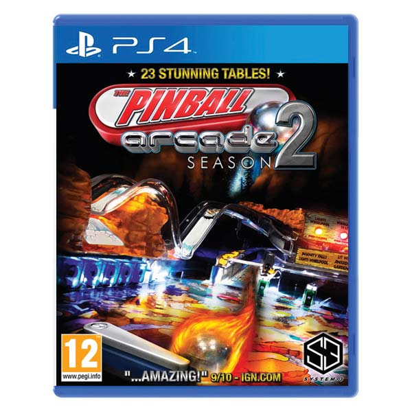 Pinball Arcade: Season 2 [PS4] - BAZAR (použité zboží)