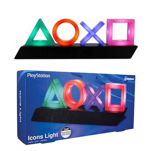 Playstation Icons Light USB - OPENBOX (Rozbalené zboží s plnou zárukou)