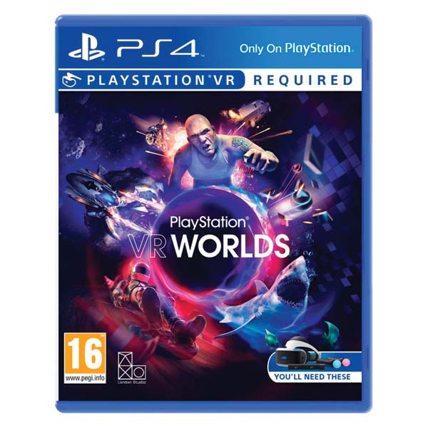PlayStation VR Worlds[PS4]-BAZAR (použité zboží)