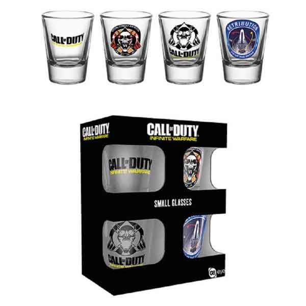 Pohárky Call of Duty Infinite Warfare Set (4 ks)