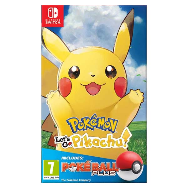 Pokémon: Let 'Go, Pikachu! 
 + Nintendo Switch Pokéball Plus
