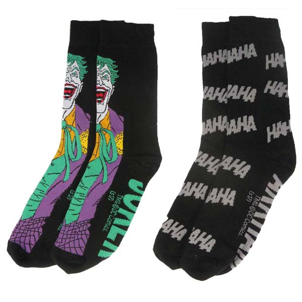 Ponožky DC Comic Joker 39/45 (2-Pack)