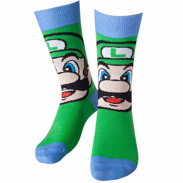 Ponožky Nintendo-Luigi 39/42