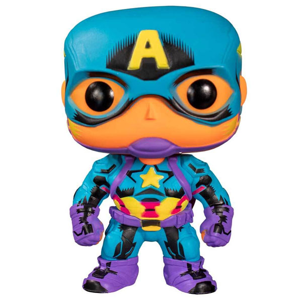 POP! Captain America Black Light (Marvel) Special Edition