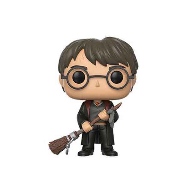 POP! 
 Harry with Firebolt and Feather (Harry Potter)