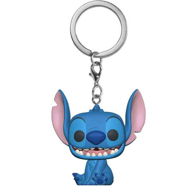 POP! Klíčenka Stitch Seated (Lilo and Stitch)