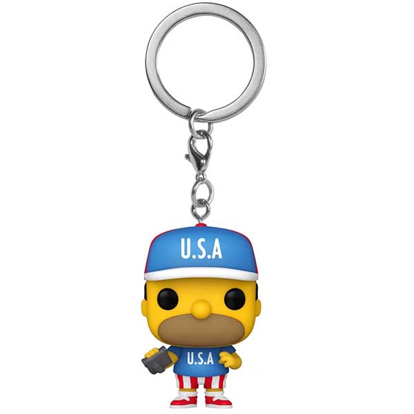 POP! Klíčenka USA Homer (The Simpsons)