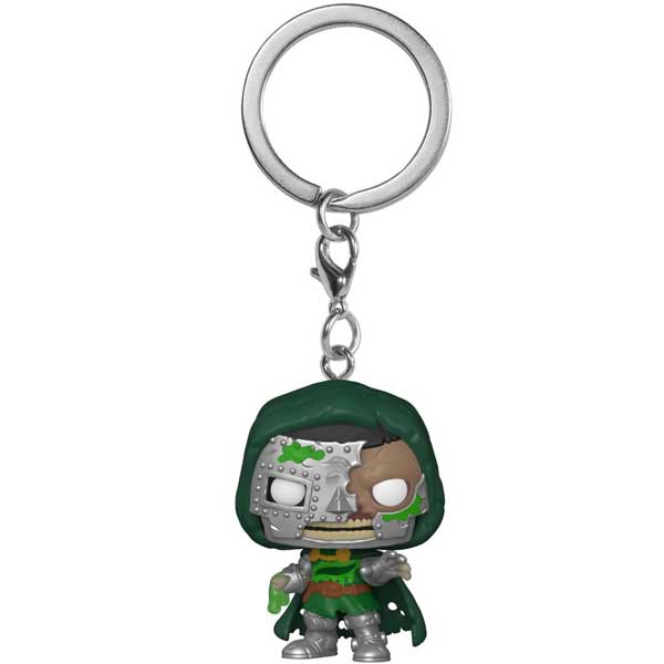 POP! Klíčenka Zombie Dr. Doom (Marvel)