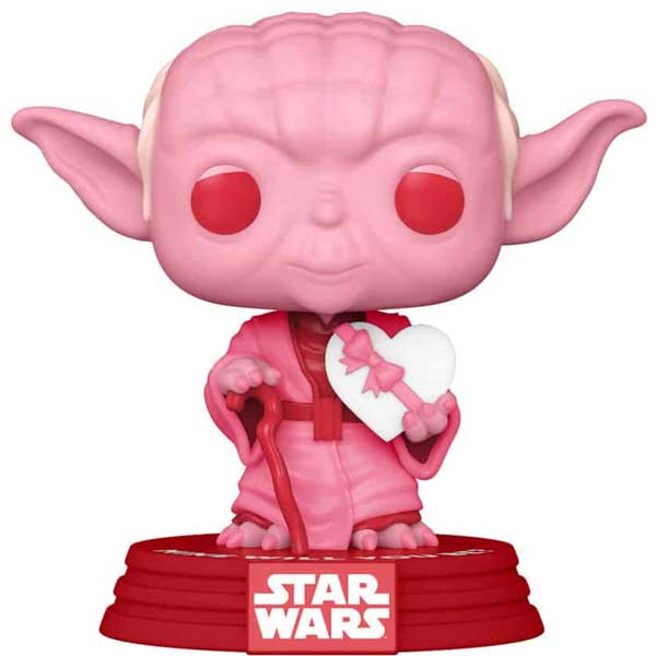 Levně POP! Valentines: Yoda with Heart (Star Wars)