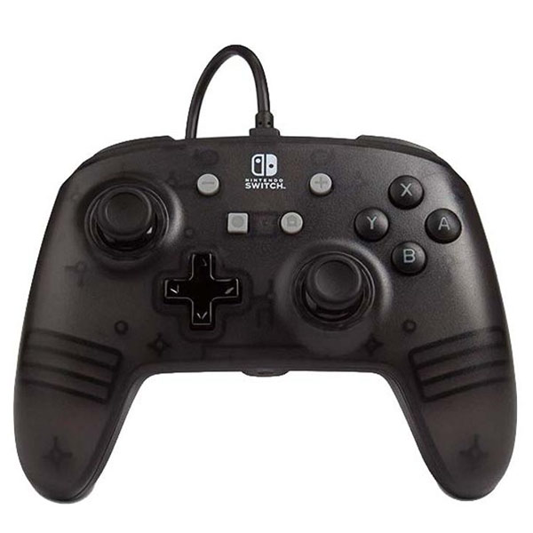 PowerA Enhanced Wired Controller - Black Frost for Nintendo Switch