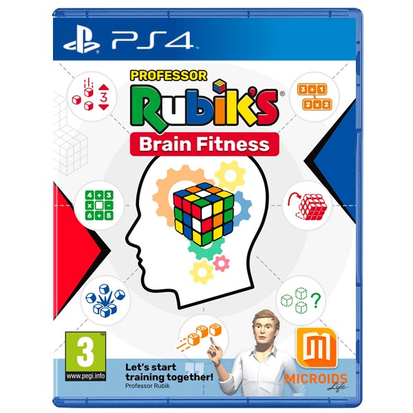 Professor Rubik's Brain Fitness [PS4] - BAZAR (použité zboží)