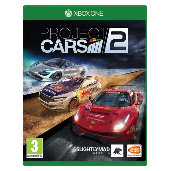 Project CARS 2[XBOX ONE]-BAZAR (použité zboží)