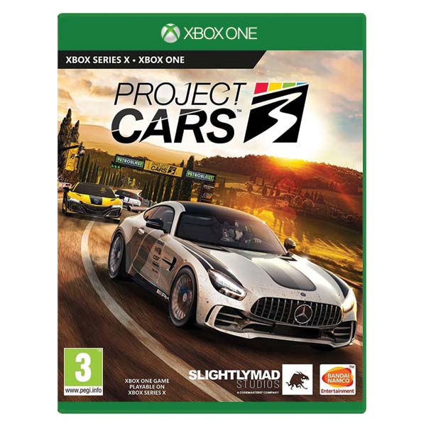 Project CARS 3[XBOX ONE]-BAZAR (použité zboží)