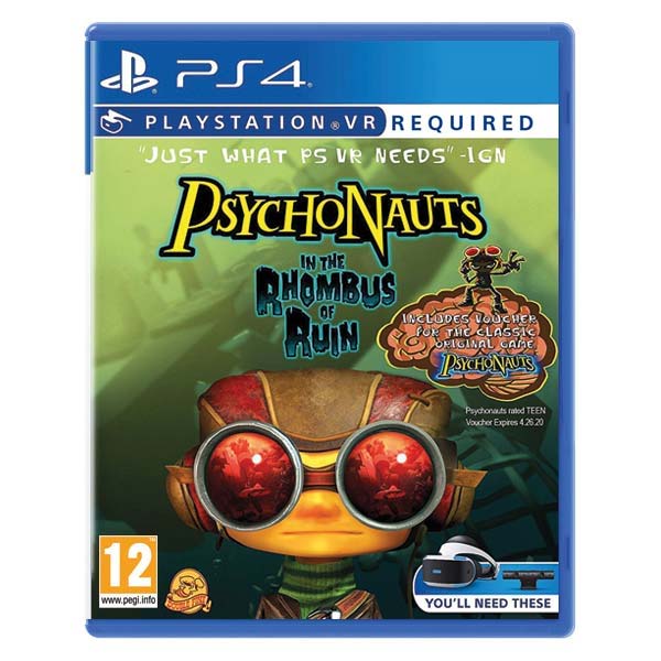 Psychonauts In the Rhombus of Ruin[PS4]-BAZAR (použité zboží)