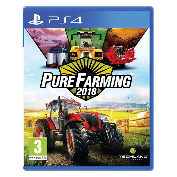 Pure Farming 2018[PS4]-BAZAR (použité zboží)