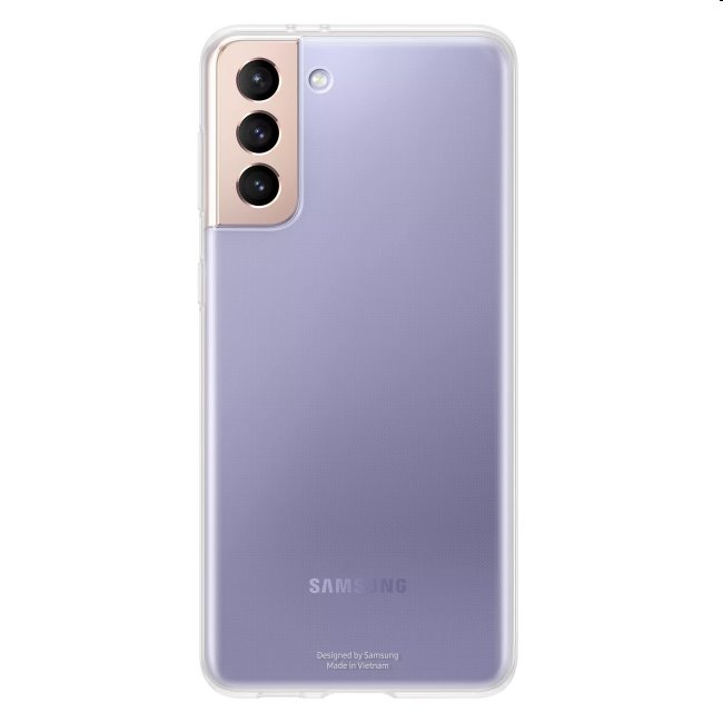 Pouzdro Clear Cover pro Samsung Galaxy S21 Plus - G996B, transparent (EF-QG996T)