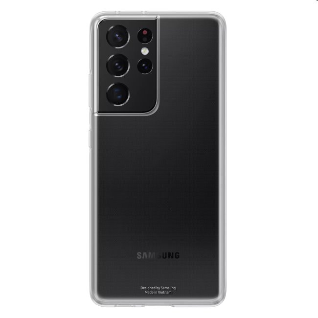 Pouzdro Clear Cover pro Samsung Galaxy S21 Ultra - G998B, transparent (EF-QG998T)
