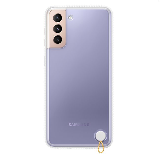 Pouzdro Clear Protective Cover pro Samsung Galaxy S21 - G991B, white (EF-GG991C)