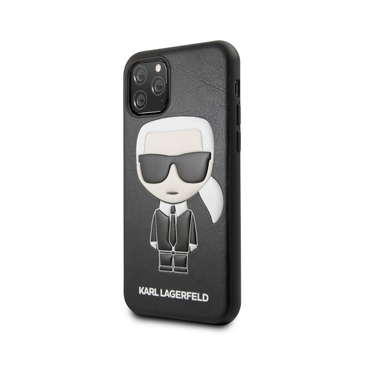 
Pouzdro Karl Lagerfeld Embossed pro Apple iPhone 11 Pro Max, Black