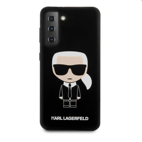 Puzdro Karl Lagerfeld Iconic Full Body pre Samsung Galaxy S21 - G991B, čierne
